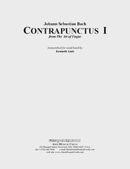 Contrapunctus 1 Study Scores sheet music cover